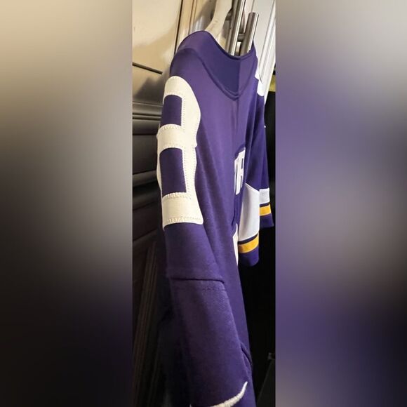 NIKE Minnesota Vikings BRADFORD #8 Jersey Man’s size L - Picture 10 of 13